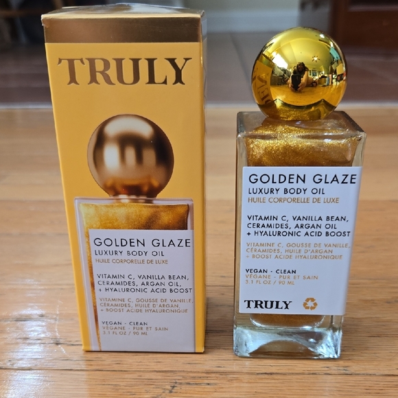 TRULY Other - TRULY Golden Glaze Luxury Body Oil 3.1 oz / 99ml Vitamin C Argon Oil VEGAN